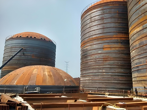 紫云焦粉钢板仓